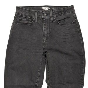 Denizen High rise black skinny jeans sz 27‎